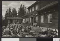 Grefsenkollen i godt vær. Foto: Ukjent / Nasjonalbiblioteket