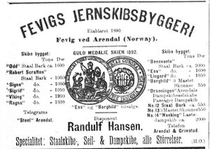 Annonse 1894