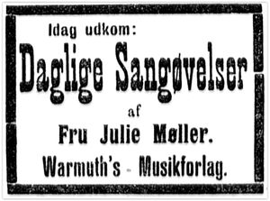 18971103 Aftenposten - Julie Møller - Daglige Sangøvelser.jpg