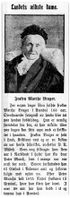 1913: Indtrøndelagen omtaler henne som landets eldste dame