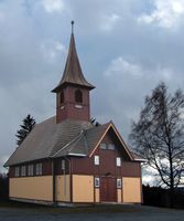 Dalen kirke i Gansdalen. Foto: Siri Johannessen (2010).
