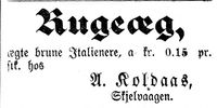 67. Annonse II fra A. Koldaas i Indtrøndelagen 18.4.1900.jpg