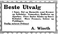 103. Annonse fra A. Wiseth i Trønderbladet 15.12. 1926.jpg