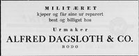 88. Annonse fra Alfred Dagsloth & Co i Norsk Militært Tidsskrift nr. 11 1960.jpg