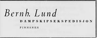 11. Annonse fra Bernh. Lund i Norsk Militært Tidsskrift nr. 11 1960.jpg