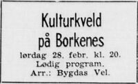 Harstad Tidende 28.februar 1970.