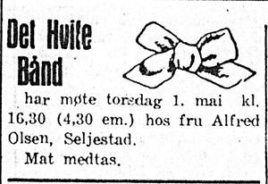Annonse fra Det Hvite Bånd i Haalogaland 21.4. 1941.jpg