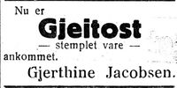 449. Annonse fra Gjerthine Jacobsen i Inntrøndelagen og Trønderbladet 24.5. 1937.jpg