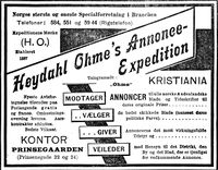 80. Annonse fra Høydahl Ohmes Annoncexpedition i Den 17de Mai 7.11. 1898.jpg