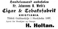 236. Annonse fra H. Holtan i Mjølner 15.3.1898.jpg