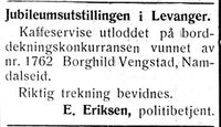 97. Annonse fra Jubileumsutstillingen i Levanger i Nord-Trøndelag og Nordenfjeldsk Tidende 1.8.1936.jpg