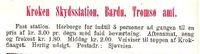 22. Annonse fra Kroken Skydsstasjon under Harstadutstillingen 1911.jpg