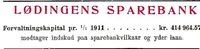 23. Annonse fra Lødingen Sparebank under Harstadutstillingen 1911.jpg