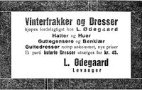 68. Annonse fra L. Ødegaard i Trønderbladet 15. des -26.jpg