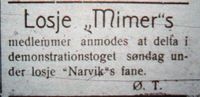 52. Annonse fra Losje Mimer i Ofotens Tidende 5. juli 1912.JPG
