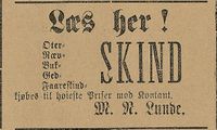 443. Annonse fra M.N. Lunde i Lofotens Tidende 26. mars 1892.jpg