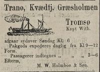 351. Annonse fra M.W. Holmboe & Søn i Tromsø Stiftstidende 23.03.1876.jpg