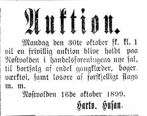 Annonse fra Naustvolden i Mjølner 23. 10. 1899.jpg
