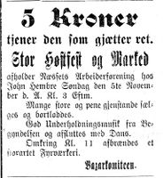 37. Annonse fra Nessets Arbeiderforening i Mjølner 23. 10. 1899.jpg