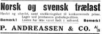 106. Annonse fra P. Andreassen i Trønderbladet 1512. 1926.jpg