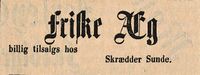 474. Annonse fra Skrædder Sunde i Lofot-Posten 15.08.1885.jpg