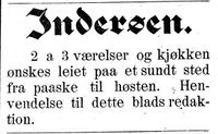 15. Annonse fra husløs i Mjølner 15.3.1898.jpg