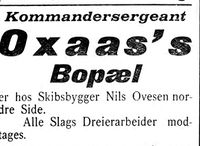 329. Annonse fra kommandersergeant Oxaas i Indtrøndelagen 31.8. 1900.jpg