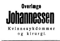 94. Annonse fra overlege Johannessen i Nord-Trøndelag og Nordenfjeldsk Tidende 18. 12. 1934.jpg