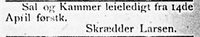 91. Annonse fra skredder Larsen i Søndmøre Folkeblad 8.1.1892.jpg