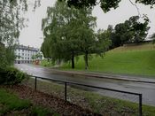 Bøgata gjennom Kampen park. Foto: Pål Giørtz (2017).