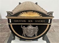 Sarkofagen til Christian VII. Foto: Stig Rune Pedersen (2023)