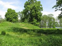Kongehaugene i Borreparken, tidligere Borre Nasjonalpark. Stor samling av graver fra vikingtiden. Foto: Svend Aage Madsen, 2011