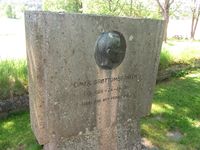 Einar Grøttumsbråten falt i 1940, og er gravlagt på Sørkedalen kirkegård. Foto: Stig Rune Pedersen