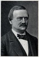 Michael Birkeland, riksarkivar 1863 til 1896. Foto: Ukjent