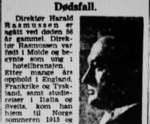 Faksimile Aftenposten 1946 nekrolog Harald Rasmussen.JPG