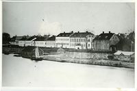 Gaten sett fra Isegran. Foto: Stangebyesamlingen / Fredrikstad Museum (Udatert).
