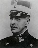 Generalmajor Harald I. Johannessen. Sjef for 6. Divisjon fra 1924 til 1934, med en ufrivillig permisjon på åtte måneder i 1927-1928.