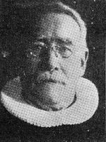 Hans Wilhelm Dop Smith, prost i Trondenes og styremedlem i Fortidsminneforeningen.