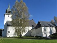 Engelstad fullførte i 1933 oppførelsen av Klemetsrud kirke i Aker etter Backers død. Foto: Stig Rune Pedersen