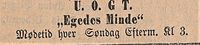 448. Kunngjøring fra UOGTs Egedes Minde i Lofot-Posten 27.07.1885.jpg