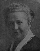 Elisabeth Laugen, mangeårig engasjert styremedlem i barnelaget. Hun var også en av de drivende krefter innen Nidaros Avholdslags kvinneforening.