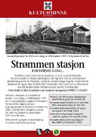 Strømmen stasjon var landets aller første 1853.