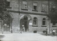 Nansenmisjonens kontor i Odesa i Ukraina. Foto: Shnejder (1923).