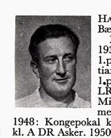 Sjåfør Harry Hayden, f. 1920 i Bærum. Hopp, kombinert og langrenn. Foto: Ranheim: Norske skiløpere