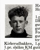 Tom Hayden, f. 1941 i Bærum. Hopp og slalåm. Foto: Ranheim: Norske skiløpere