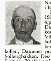 Vaktmester Alf Nordli, f. 1895 i Bærum. Hopp og kombinert. Foto: Ranheim: Norske skiløpere