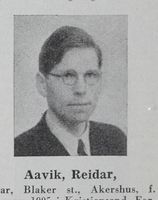 Lærer Reidar Aavik.