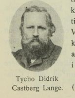 Tycho Didrik Castberg Lange (1823–1881), korpslege.