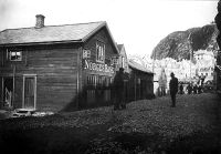 Norges Bank i Ålesund, kort før bybrannen i 1904.