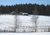 Prøysenstua sett fra E6. Foto: Hans P. Hosar